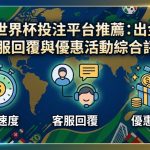 出金速度、客服回覆與優惠活動綜合評測